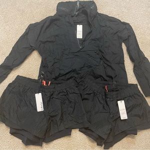 Lukka Lux NWT Hoodie/Full Zip and Shorts